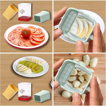 3 Pack Cup Slicers, Quickly Making Fruit Vegetable Salad