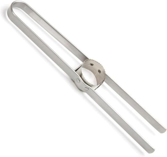 Stainless Steel Deluxe Corn Cutter, 11â€ /28 cm, Silver