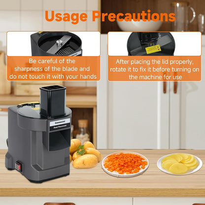 3 in 1 Electric Vegetable Dicer Slicer for Commercial & Home Use