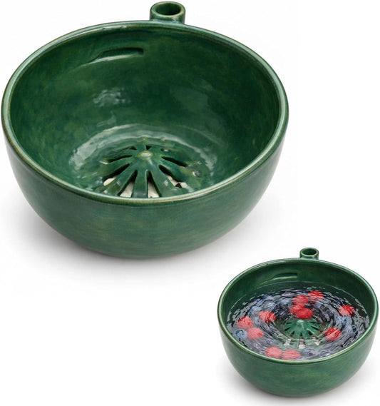 Rotating Berry Washing and Draining Basket — Multifunctional Vegetable Colander (Advanced Plastics)